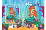 Malebog A4 Mermaid 16 sider