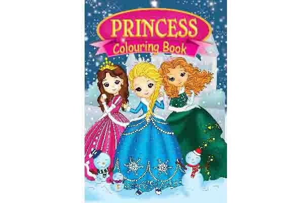Malebog A4 Princesses 16 sider