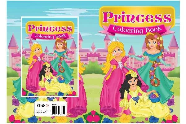 Malebog A4 Princess 2 16 sider