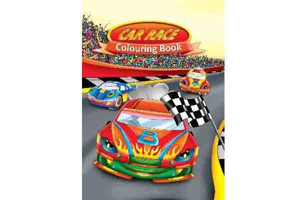 Malebog A4 Car Race 16 sider