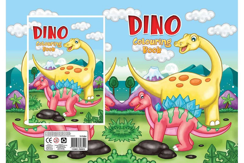 Malebog A4 Junior Dinosaur 16 sider