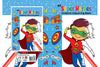 Malebog A4 Super Heroes 16 sider
