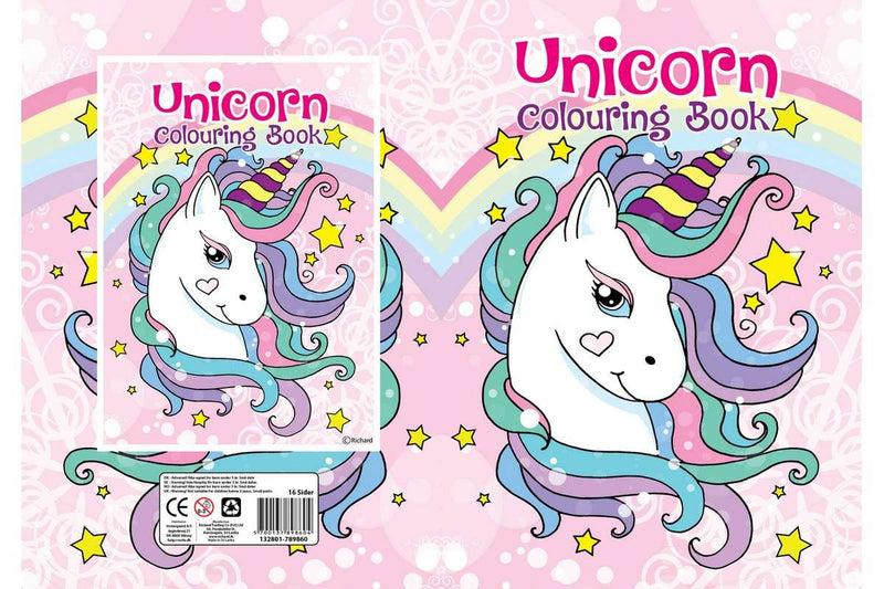 Malebog A4 Unicorn.2 16 sider