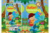 Malebog A4 Safari 16 sider