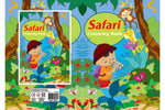 Malebog A4 Safari 16 sider