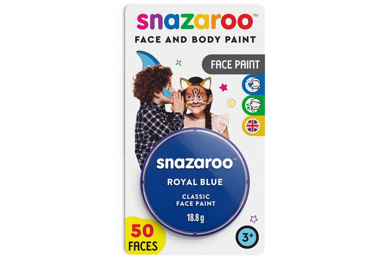 Sminkefarve 18ml blister royal blue