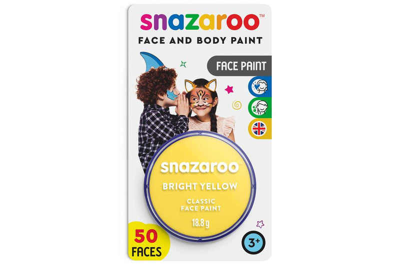 Sminkefarve 18ml blister bright yellow