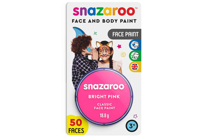Sminkefarve 18ml blister bright pink