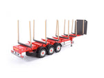 Carson 3-Axle Stanchion Trailer til 1/14 Lastbiler