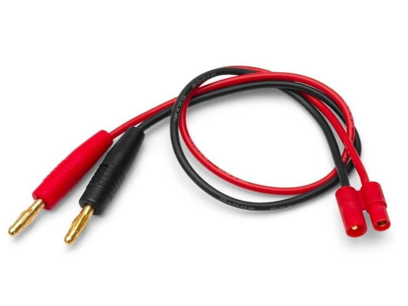 D-Max HXT 3.5mm Opladerkabel med 4mm Bananstik