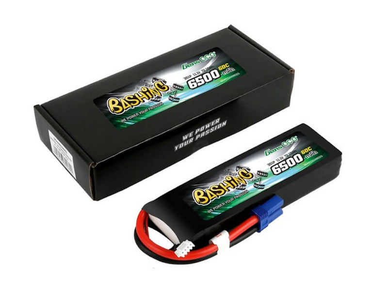 Gens Ace 11.1V 3S 6500 mAh LiPo Batteri (EC5)