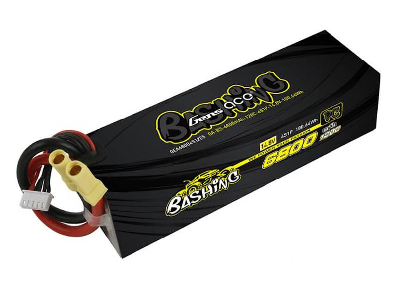 Gens Ace 14.8V 4S 6800 mAh LiPo Batteri (EC5)