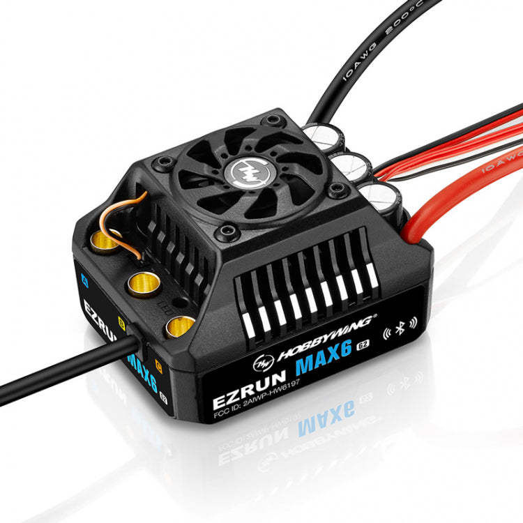 Hobbywing 30105100 EzRun MAX6 G2 200A 3-8S Sensor WP ESC 1/6