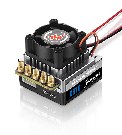 Hobbywing 30112004 XeRun XR10 Justock Black G3 60A ESC (Hand-out Spec)