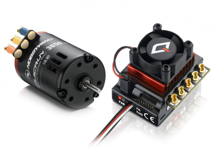 Hobbywing QuicRun Combo 10BL120 G2 Sensor - 3650SD 13.5T 2850kV G2 1/10