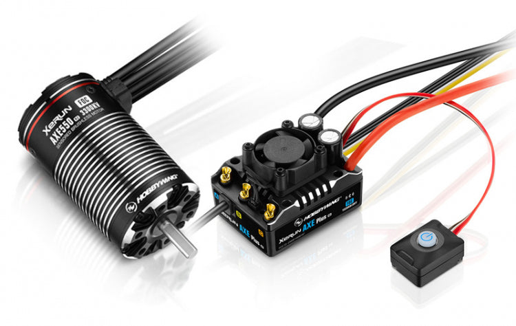 Hobbywing Xerun Combo AXE Plus R3 - 550 R2 3300KV Crawler