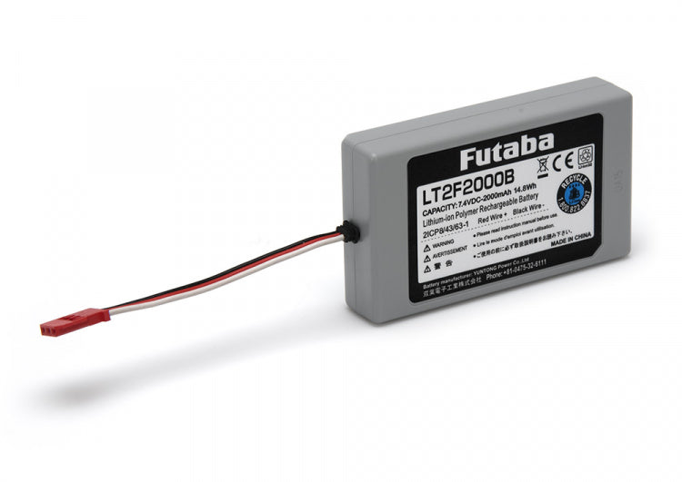 Futaba LT2F2000B - 2S LiPo Transmitter Batteri 7.4V 2000mAh
