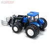 Korody 1/24 Fjernstyret traktor med dobbelt hjul og rundballeklemme