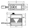 Savöx SB-2292SG Servo 50Kg 0.055s 8.4V Alu Brushless Steel Gear