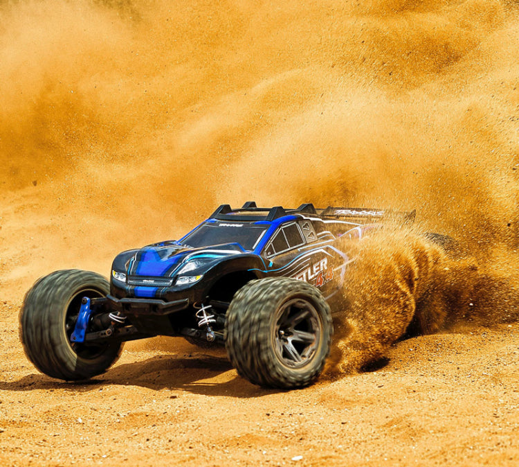 Traxxas Rustler 4x4 Brushless 1/10 Fjernstyret Bil