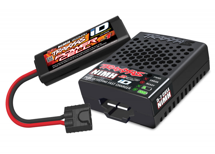 Traxxas Slash 1/16 4x4 Fjernstyret bil m. oplader/batteri (vælg farve)