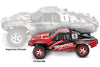 Traxxas Slash 1/16 4x4 Fjernstyret bil m. oplader/batteri (vælg farve)
