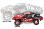 Traxxas Slash 1/16 4x4 Fjernstyret bil m. oplader/batteri (vælg farve)