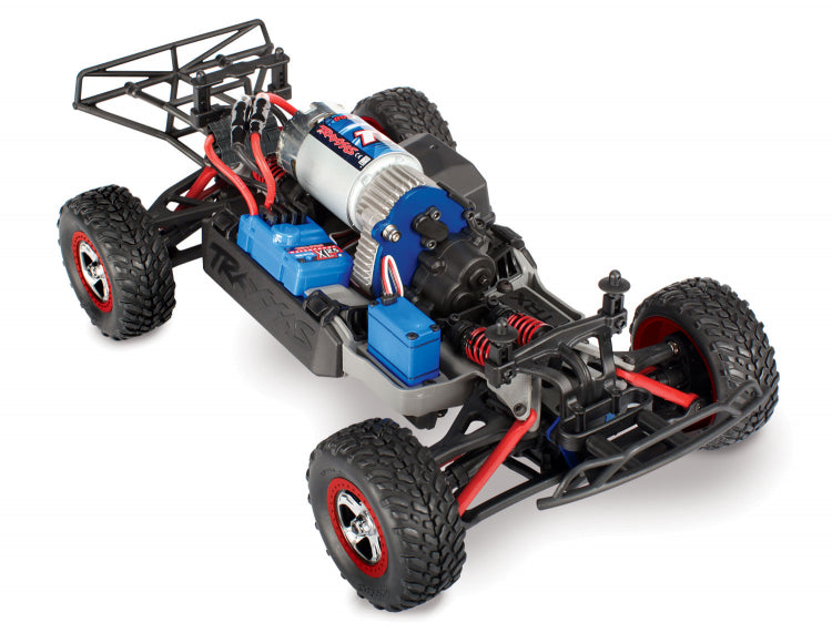 Traxxas Slash 1/16 4x4 Fjernstyret bil m. oplader/batteri (vælg farve)