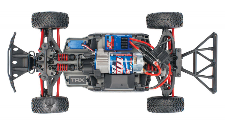 Traxxas Slash 1/16 4x4 Fjernstyret bil m. oplader/batteri (vælg farve)