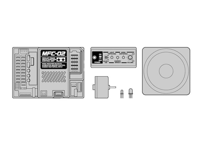 Tamiya 53957 MFC-02 (Multi-Function Control Unit) til Pickup Trucks