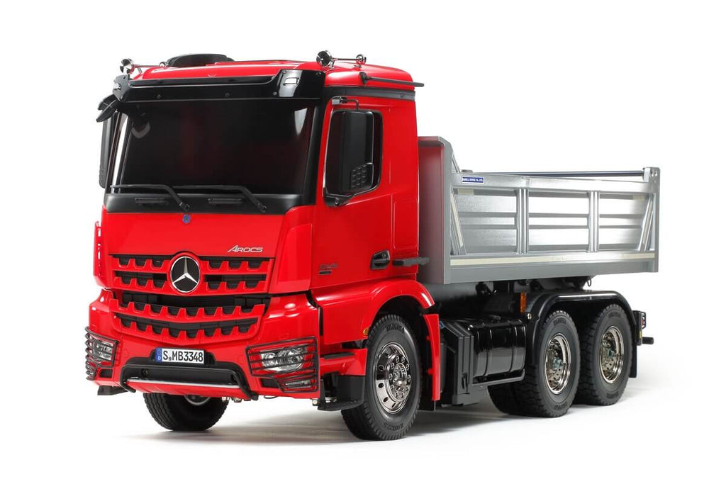 Tamiya 56361 Mercedes Arocs 3348 Tipper Truck 'Red Edition'