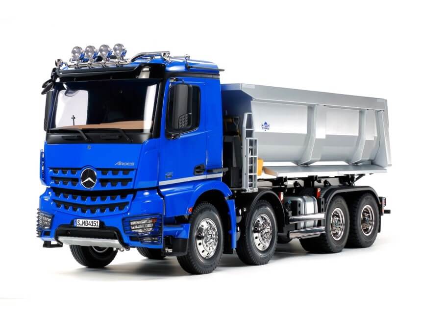 Tamiya 56366 Mercedes Arocs 4151 8x4 Tipper Truck