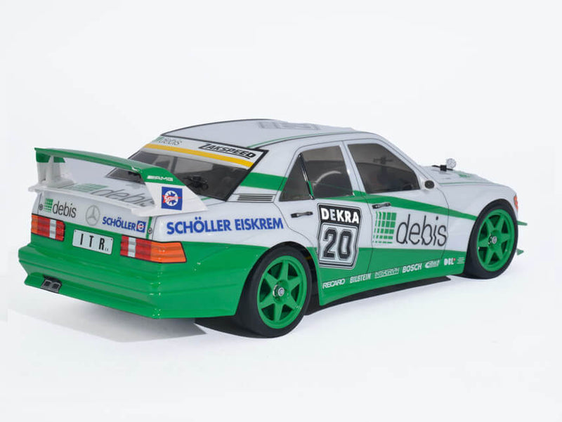 Tamiya 58656 Mercedes 190E 2.5-16 Evo 2 Zakspeed (TT-01E) 1/10 Fjernstyret Bil