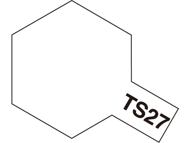 Tamiya TS-27 Matt White Spray Maling