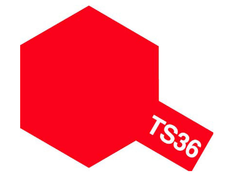 Tamiya TS-36 Flourescent Red Spray Maling