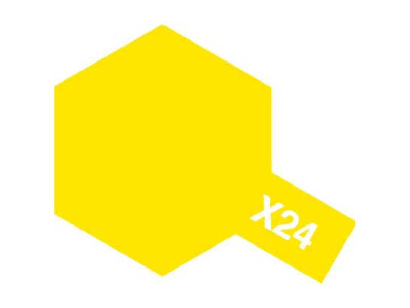 Tamiya X-24 Clear Yellow Maling Akryl Mini 10ml