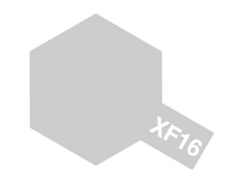 Tamiya XF-16 Flat Aluminium Maling Akryl Mini 10ml