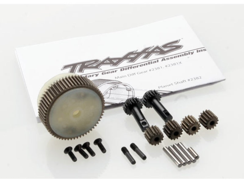 Traxxas 2388X Differential, Komplet Sæt