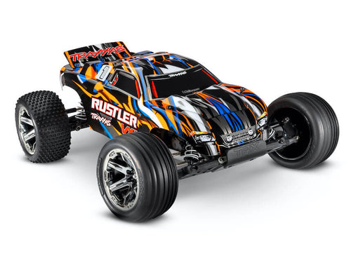 Traxxas Rustler 2WD VXL 272R 1/10 Fjernstyret Bil