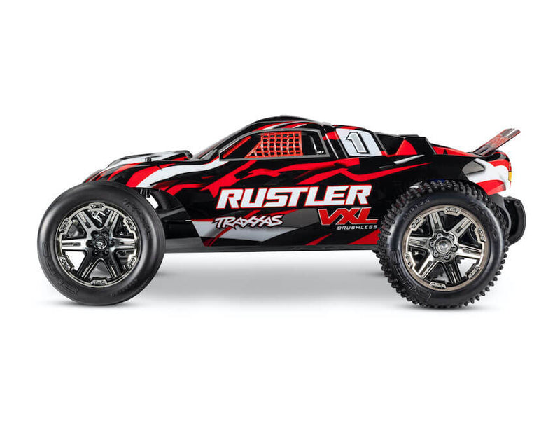 Traxxas Rustler 2WD VXL 272R 1/10 Fjernstyret Bil