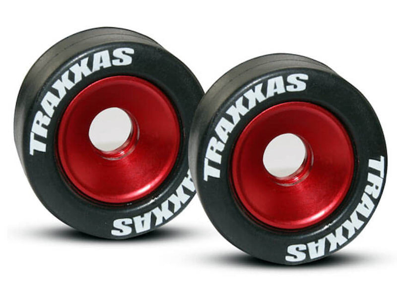Traxxas 5186 Wheelie Bar Wheels, Aluminum (Vælg Farve)
