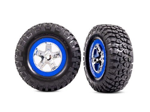 Traxxas 5867 SCT Fælge, BFGoodrich Dæk, 12mm Hex (Vælg Variant)