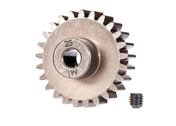 Traxxas 6492X Pinion Gear 25-Tands, 1.0 Pitch, 5mm Aksel