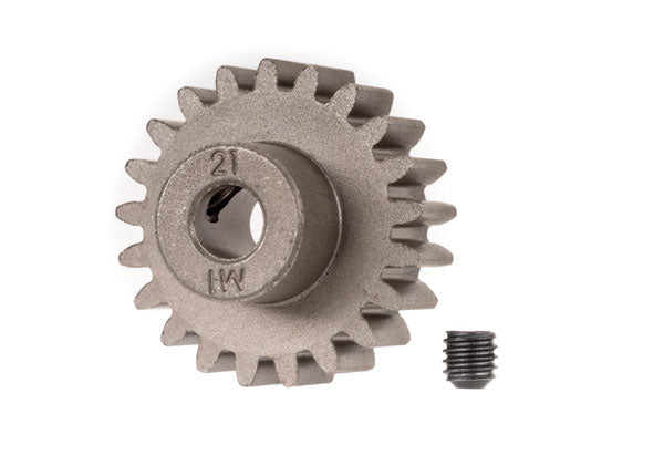 Traxxas 6493X Pinion Gear 21-Tands, 1.0 Pitch, 5mm Aksel