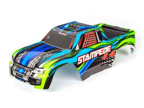 Traxxas Body til Stampede 4x4 og VXL (Vælg Farve)