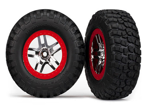 Traxxas 6873 SCT Split-Spoke, BFGoodrich Dæk, 12mm Hex (Vælg Variant)