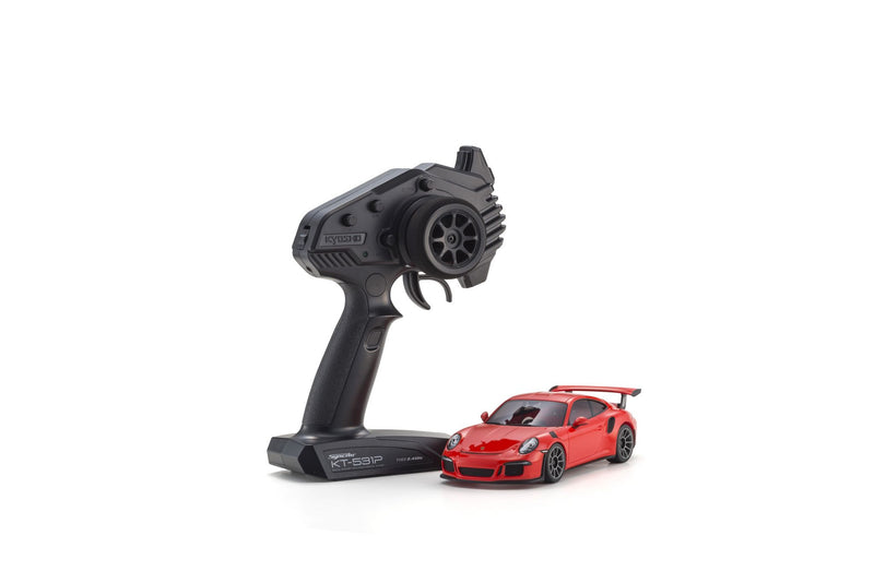 Kyosho Mini-Z MR04 RWD Porsche 911 GT3 RS (vælg farve)