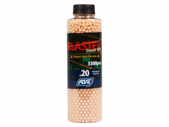 Airsoft BB, Blaster Tracer, 0,20g, 3300 stk. rød