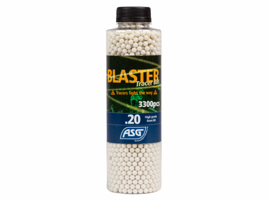Airsoft BB, Blaster Tracer, 0,20g, 3300 stk. grøn