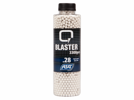 Airsoft BB, Q Blaster, 0,28g, 3300 stk.